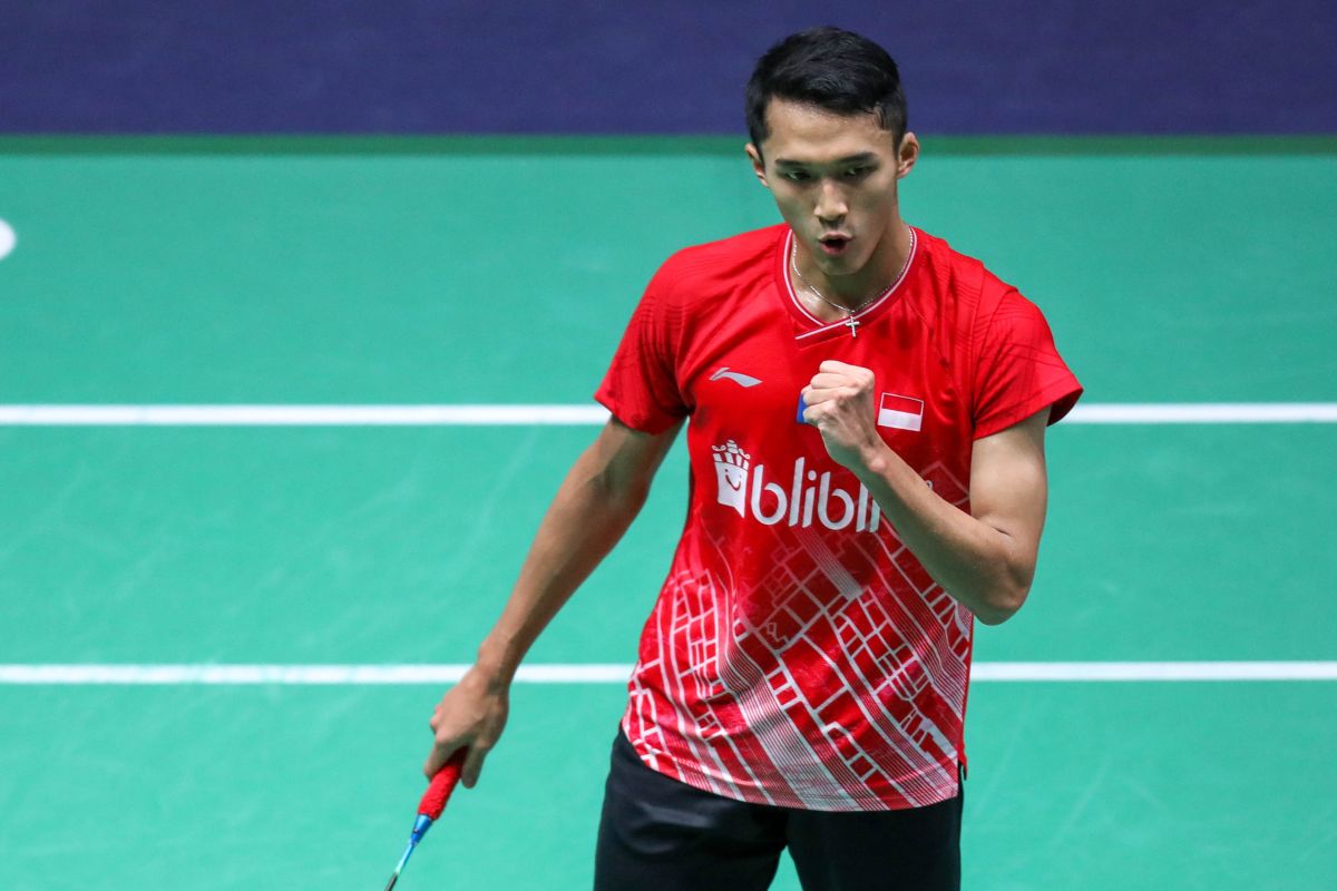 French Open 2022 - Jonatan Christie manfaatkan kendala teknis untuk atasi Vittinghus di Paris