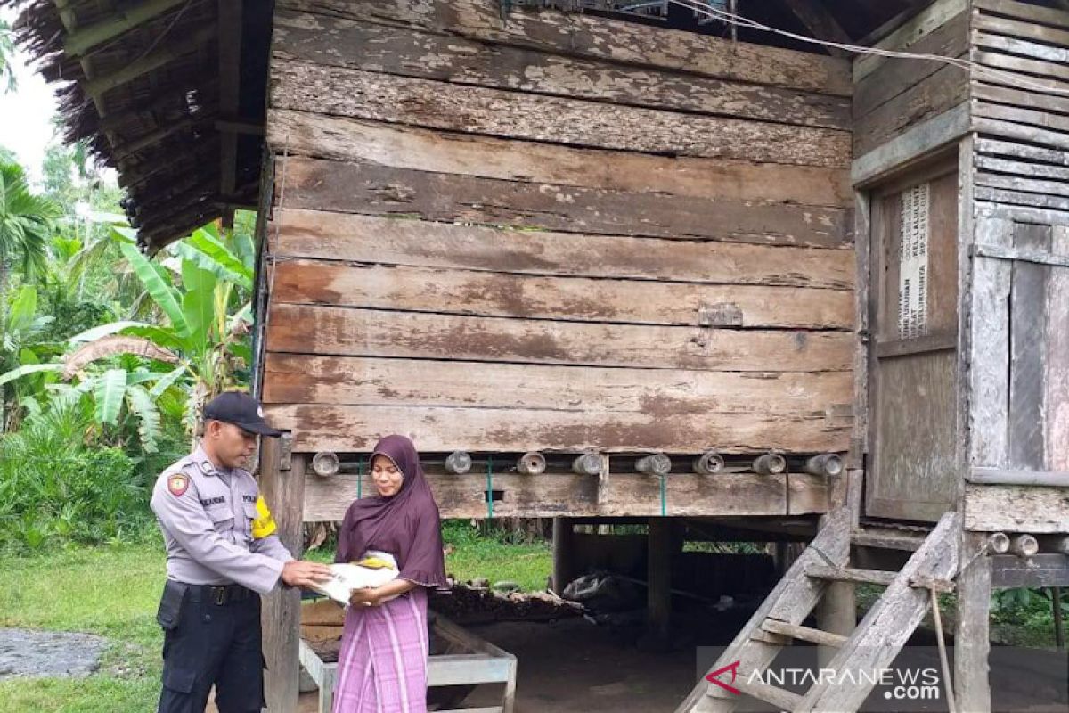 Polres Aceh Utara salurkan 1,5 ton beras untuk kaum duafa