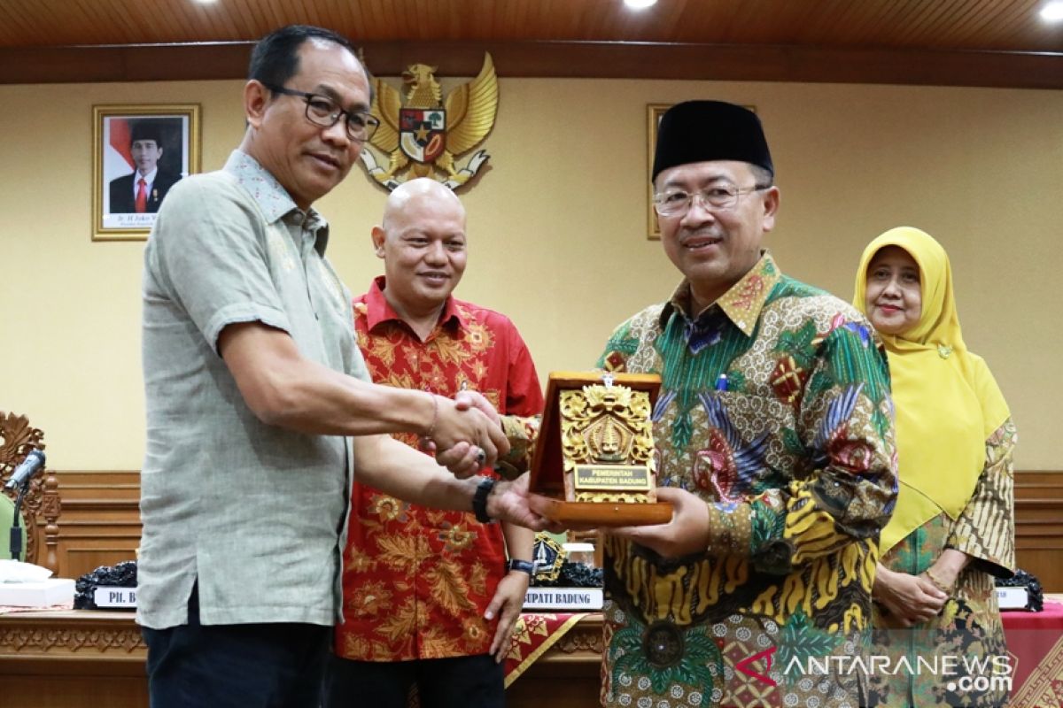 Badung terima kunjungan pemerintah tiga daerah