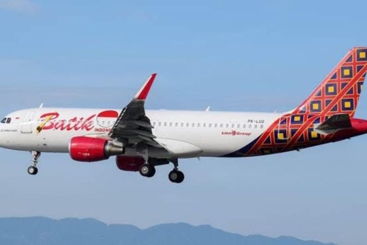 Dua pesawat Batik Air terbang perdana ke Bandara Mozes Kilangin Timika