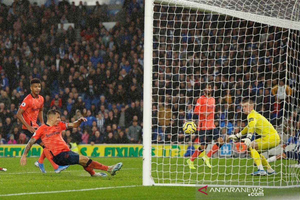 Everton terjungkal di markas Brighton, Watford tak kunjung menang