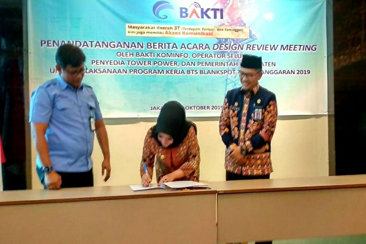 Seruyan terima bantuan dari Bakti Kementerian Kominfo RI