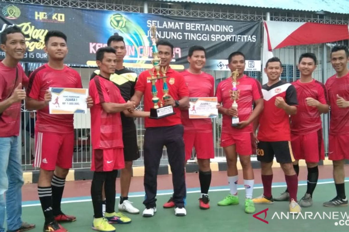 Rutan Mentok juarai turnamen futsal Karutan Cup 2019