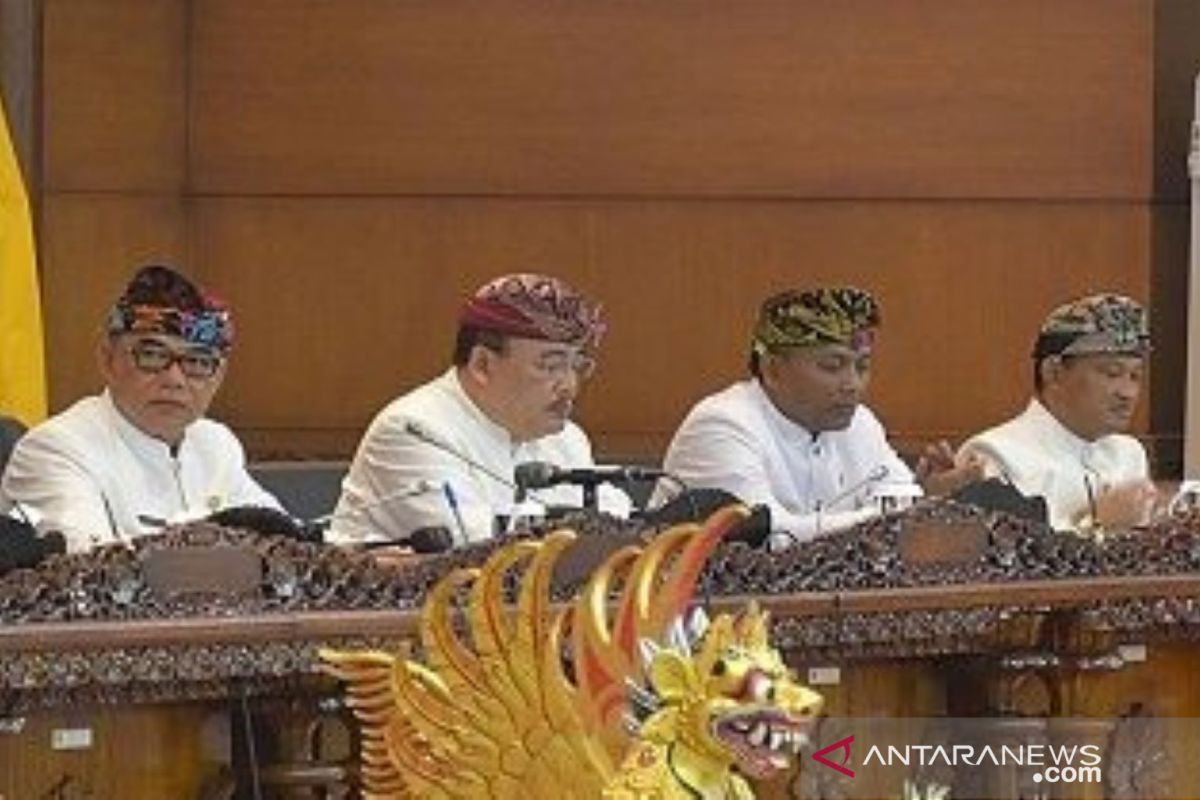 Struktur pimpinan DPRD Bali secara resmi disahkan