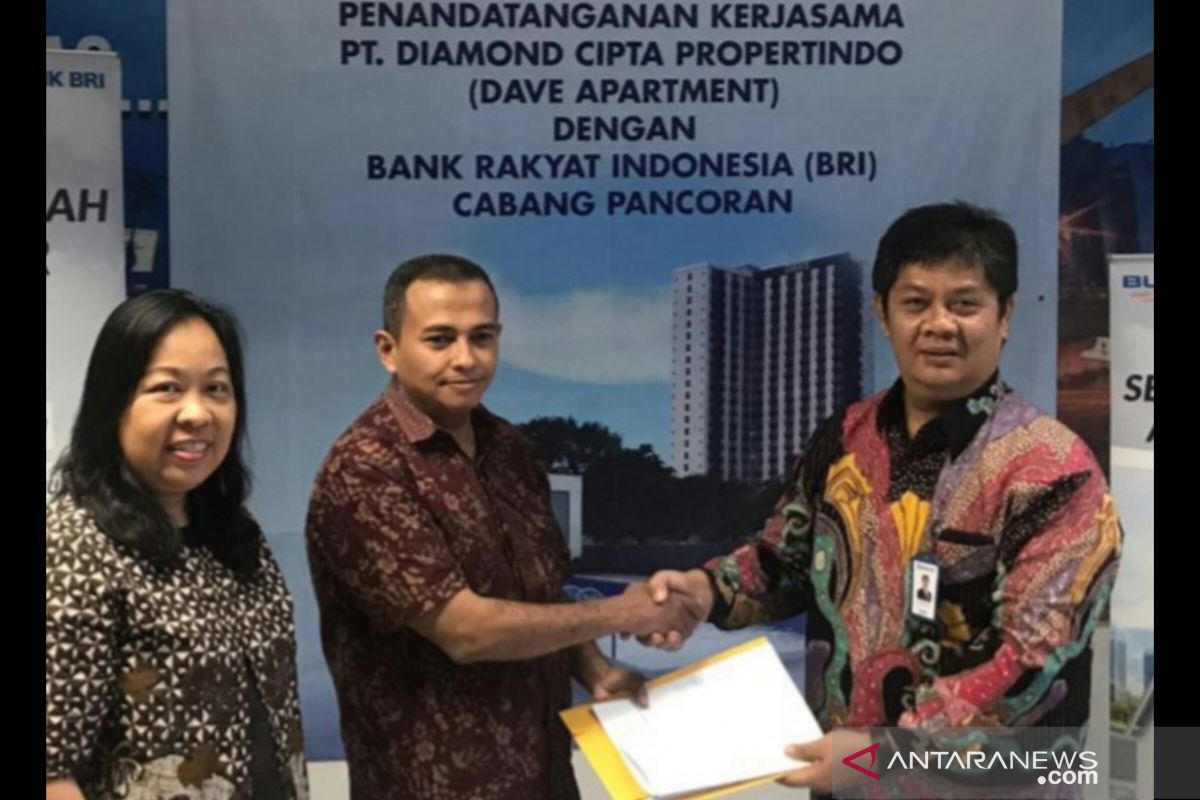 Pengembang Dave Apartment gandeng BRI fasilitasi KPA