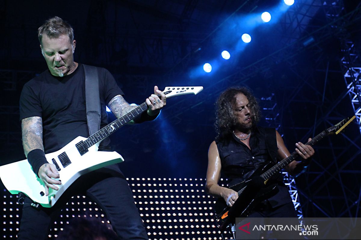 Hoaks! Lagu Indonesia Raya dimainkan Metallica