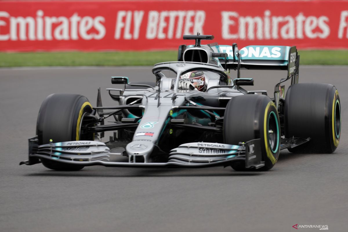 Lewis Hamilton puncaki FP1 Grand Prix Meksiko