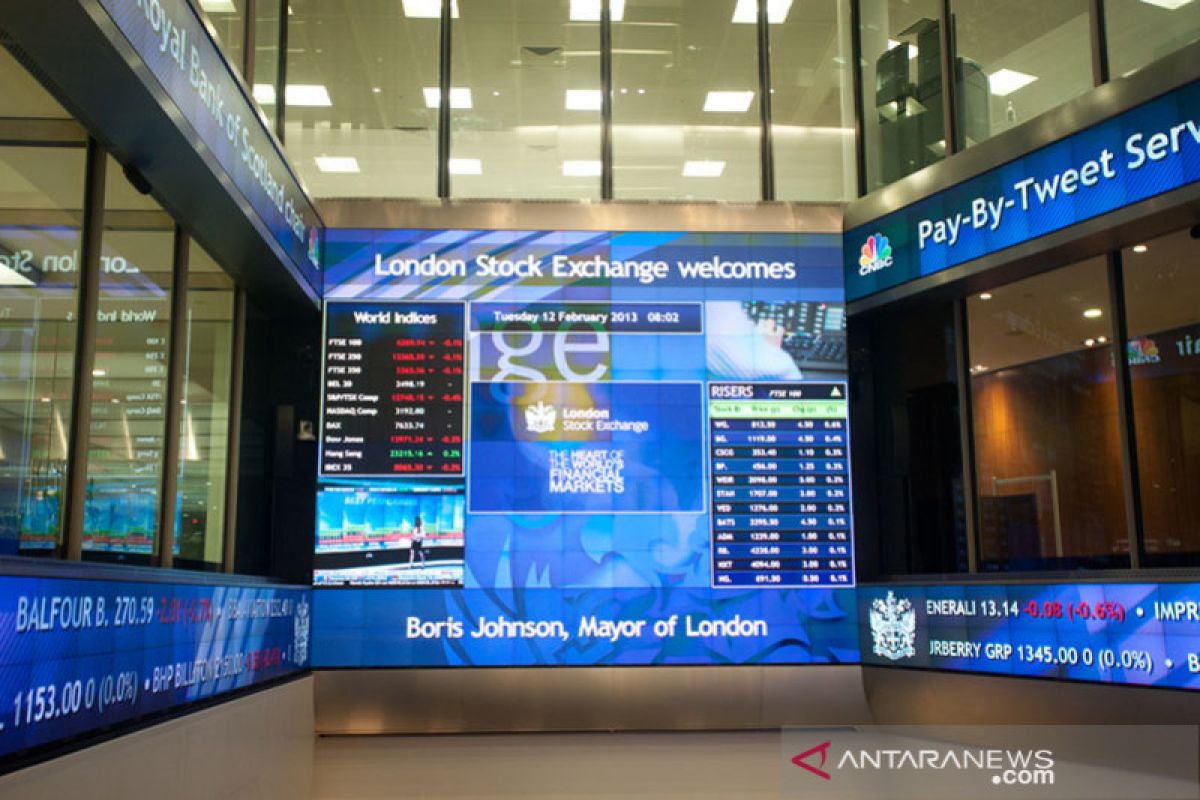 Saham Inggris hentikan kerugian,  indeks FTSE 100 bangkit 0,18 persen