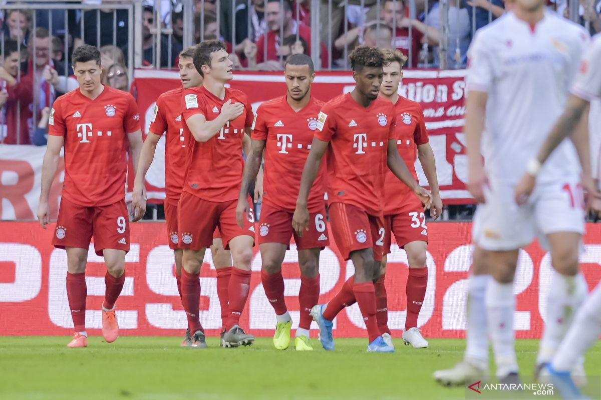 Hasil dan klasemen Liga Jerman : Bayern ambil alih pucuk klasemen