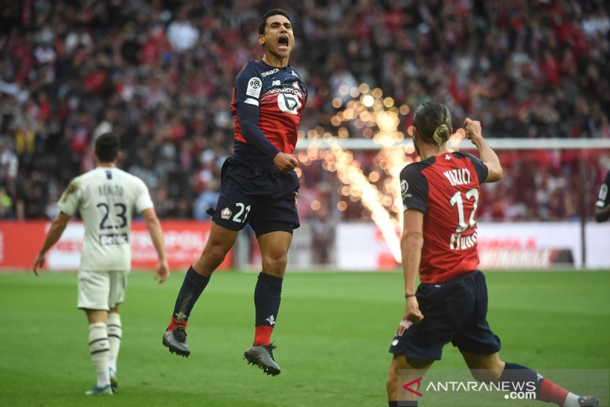 Liga Prancis, Lille bungkam Bordeaux untuk tembus tiga besar Liga Prancis