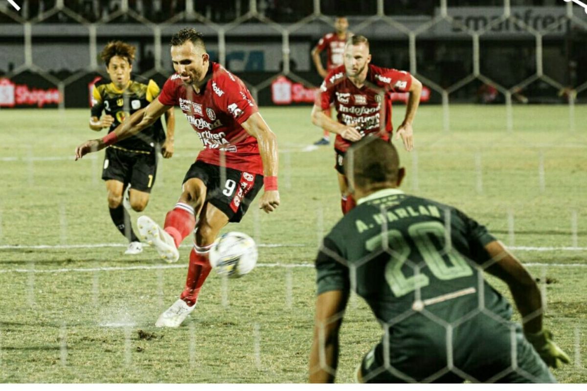 Liga 1 -- Tim Bali United menang 3-2 atas PS Barito Putera