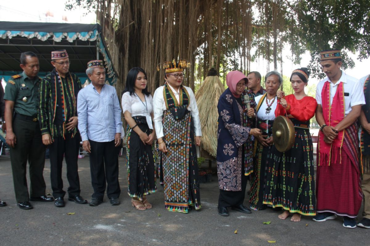 Wabup Sleman membuka pagelaran budaya Ikamaya 2019