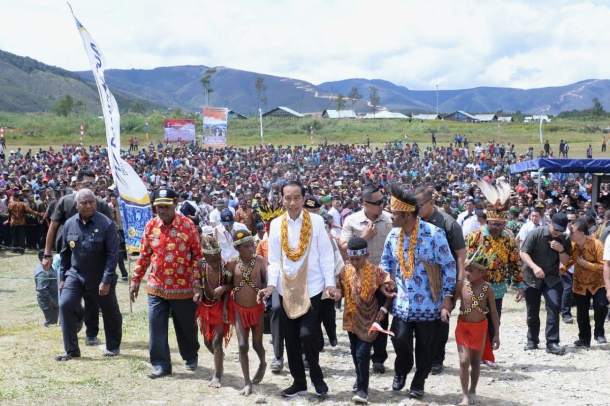 Presiden Jokowi berjanji tindak lanjuti pemekaran Provinisi Papua Tengah