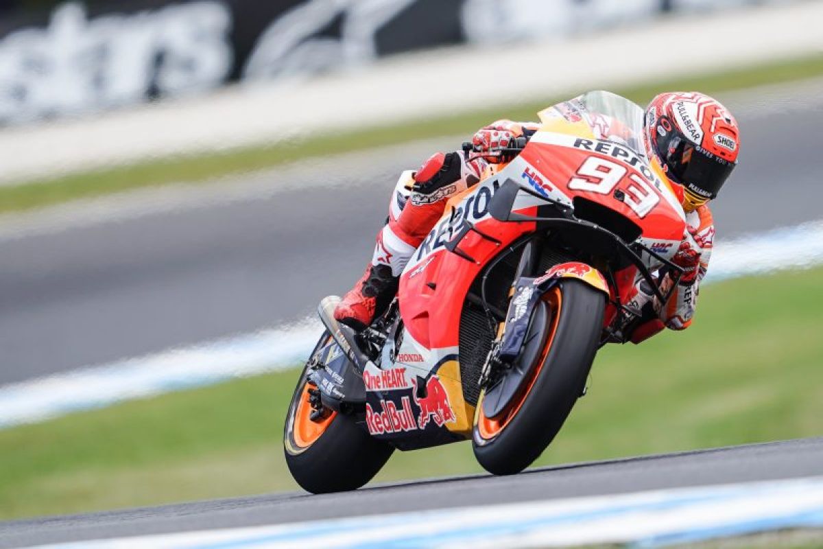 GP Aistralia, Marquez menang dramatis atas Vinales