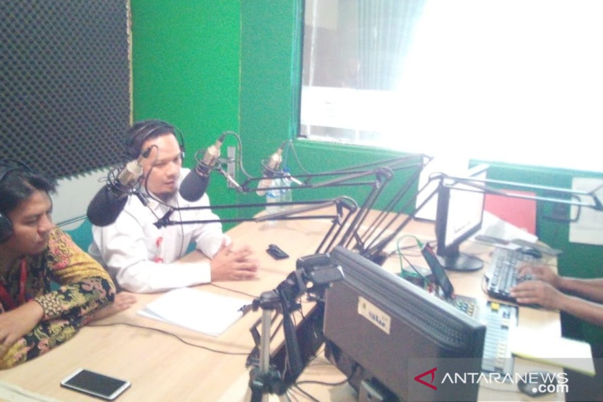 PMI Kota Sukabumi manfaatkan radio sosialisasikan pengurangan risiko bencana