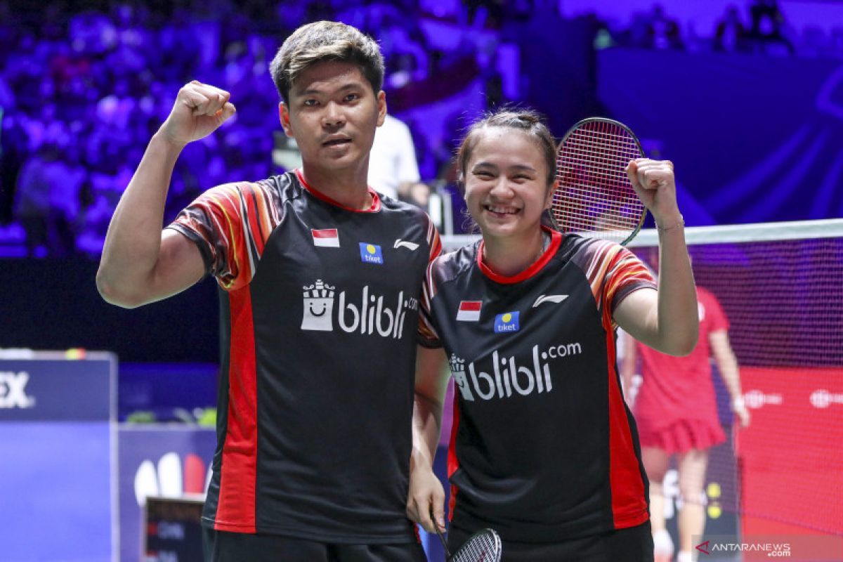 Praveen/Melati bersama dua ganda campuran Indonesia lainnya ke perdelapan final