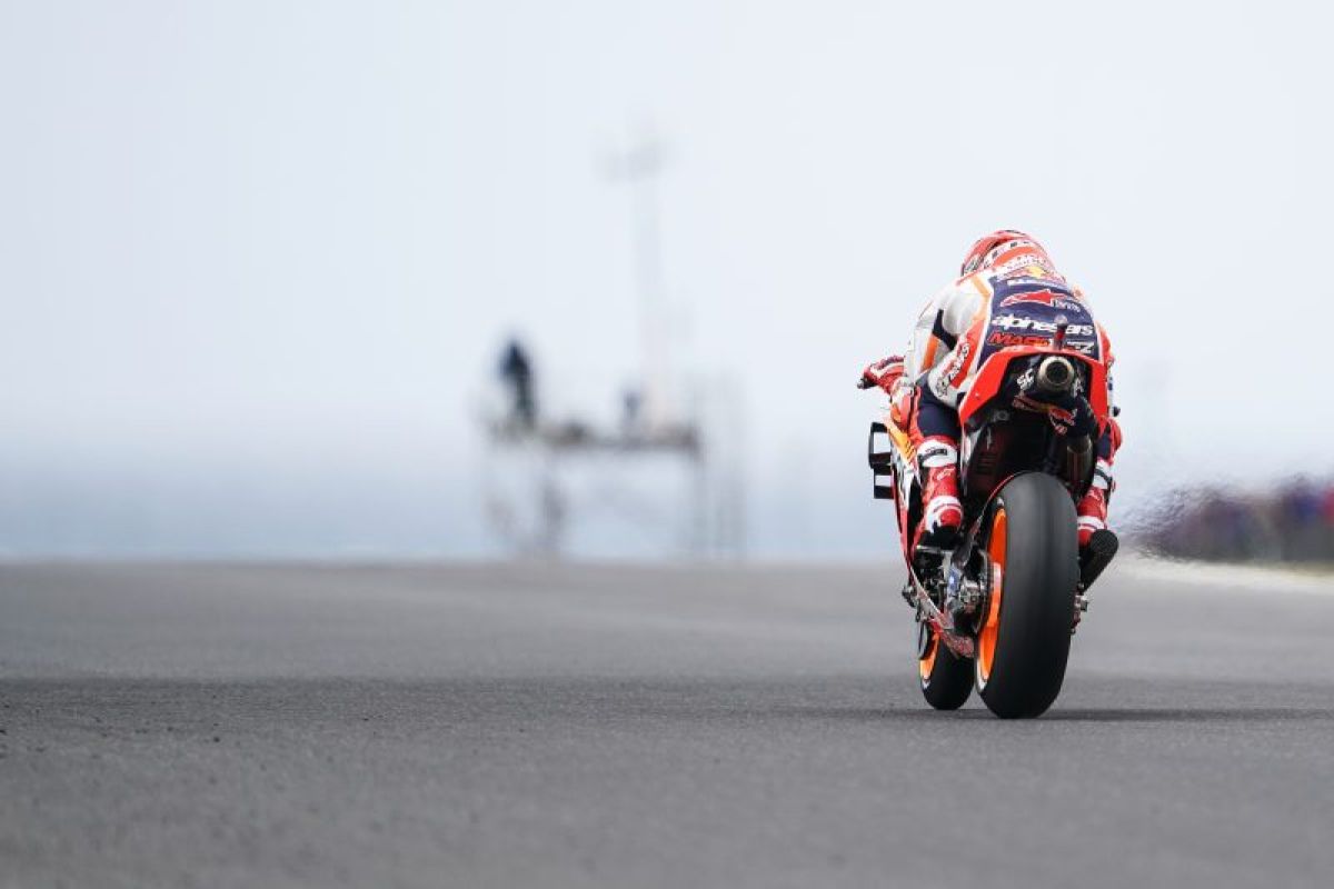 Rival-rival Marquez tumbang di GP Australia