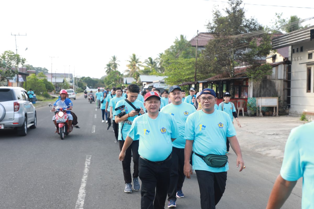 Jalan Sehat Tandai Puncak Hari Oeang RI ke-73 di Kaltara