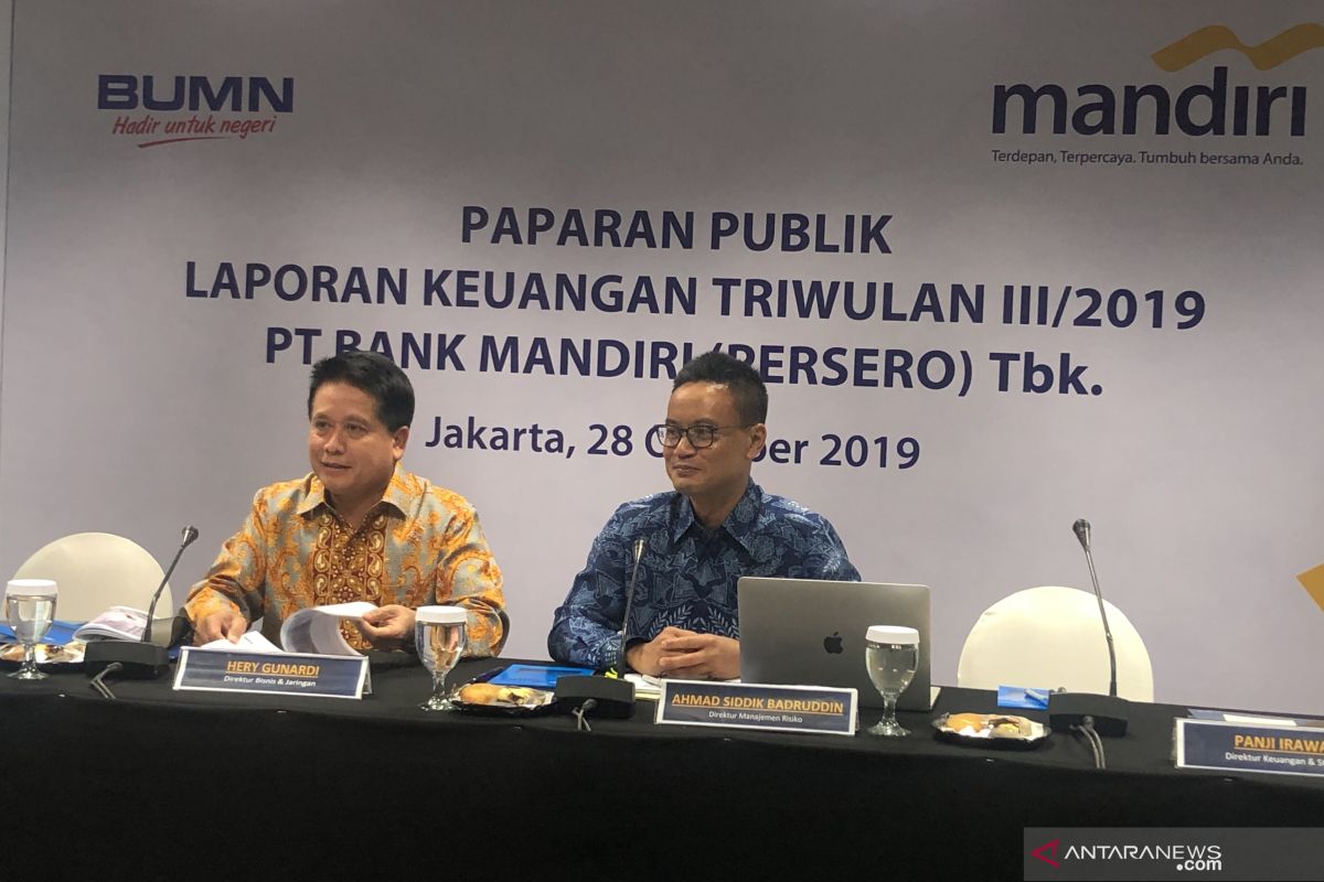 Bank Mandiri telah salurkan KUR Rp17,45 triliun hingga September 2019