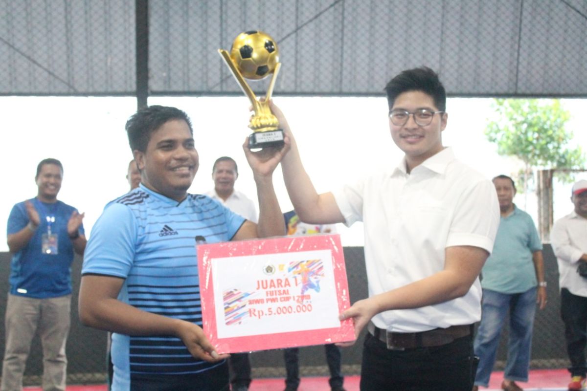 Turnamen Futsal media perdana di Maluku Utara sukses