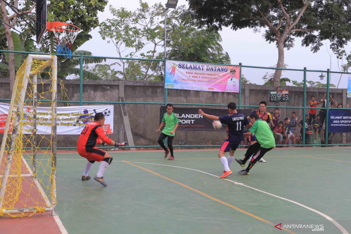 Peringatan Sumpah Pemuda  ditangsel diisi  turnamen futsal