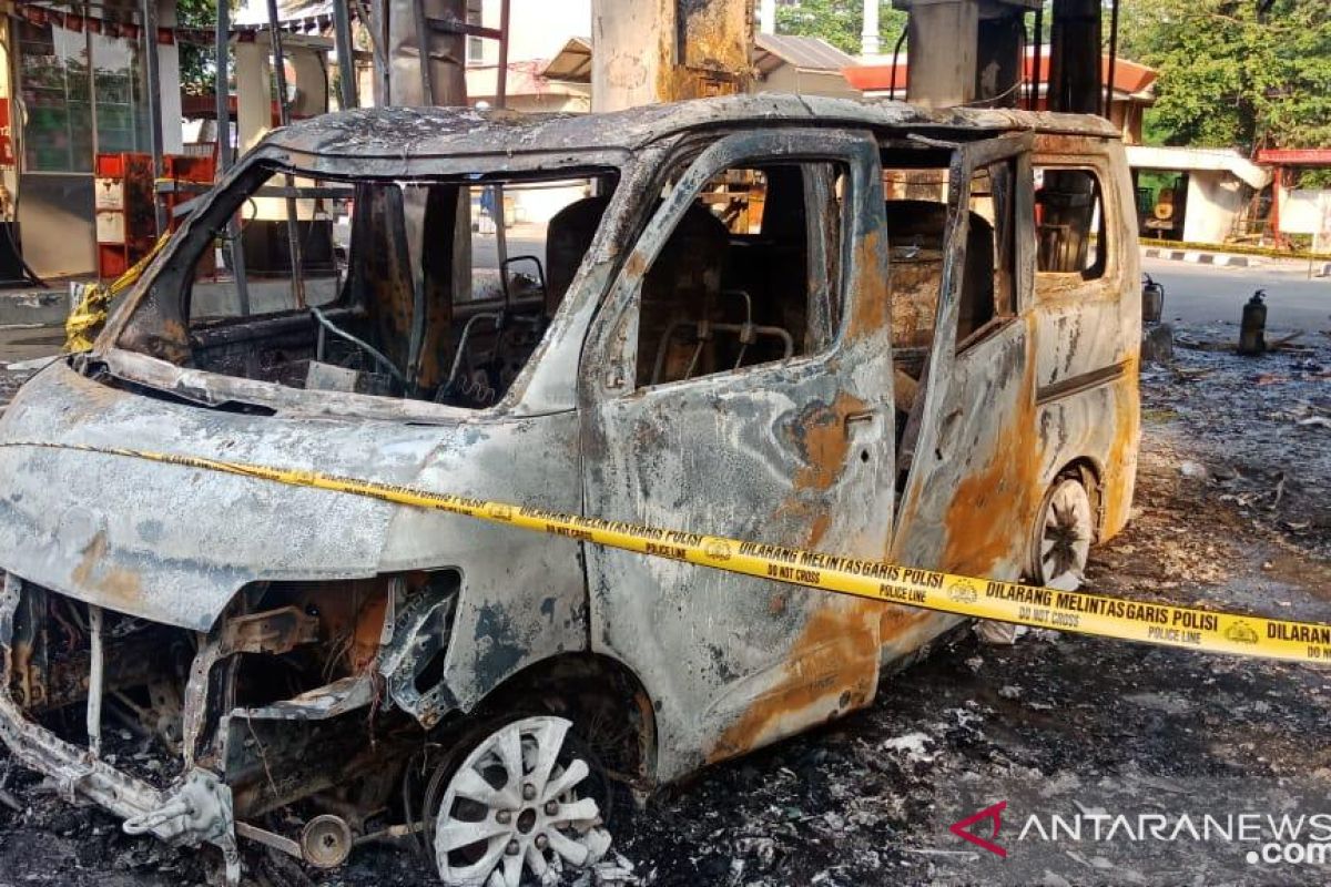Polisi masih lacak pemilik Daihatsu Grandmax pemicu kebakaran SPBU
