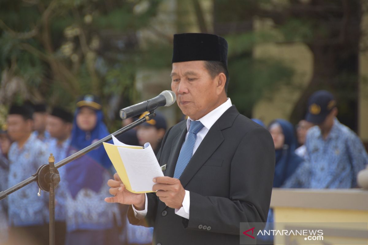 Bupati Bangka Tengah, Ibnu Saleh mengharapkan pemuda bekarakter tangguh