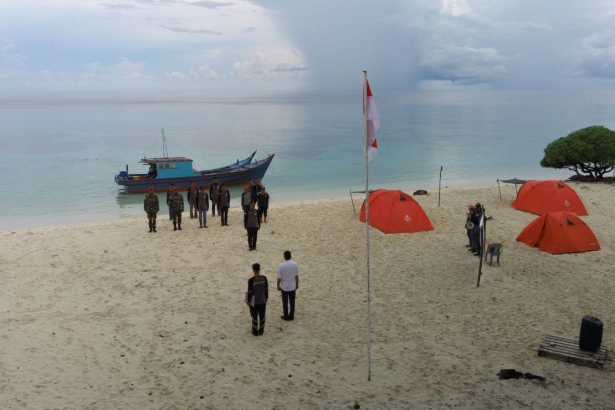 Pemuda Pulau Laut peringati Sumpah Pemuda di perbatasan RI-Vietnam