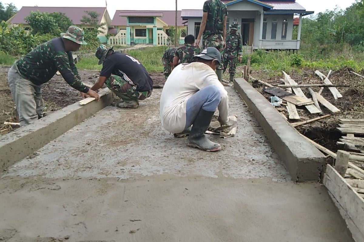 Dandim Singkawang klaim pembangunan fisik TMMD hampir rampung