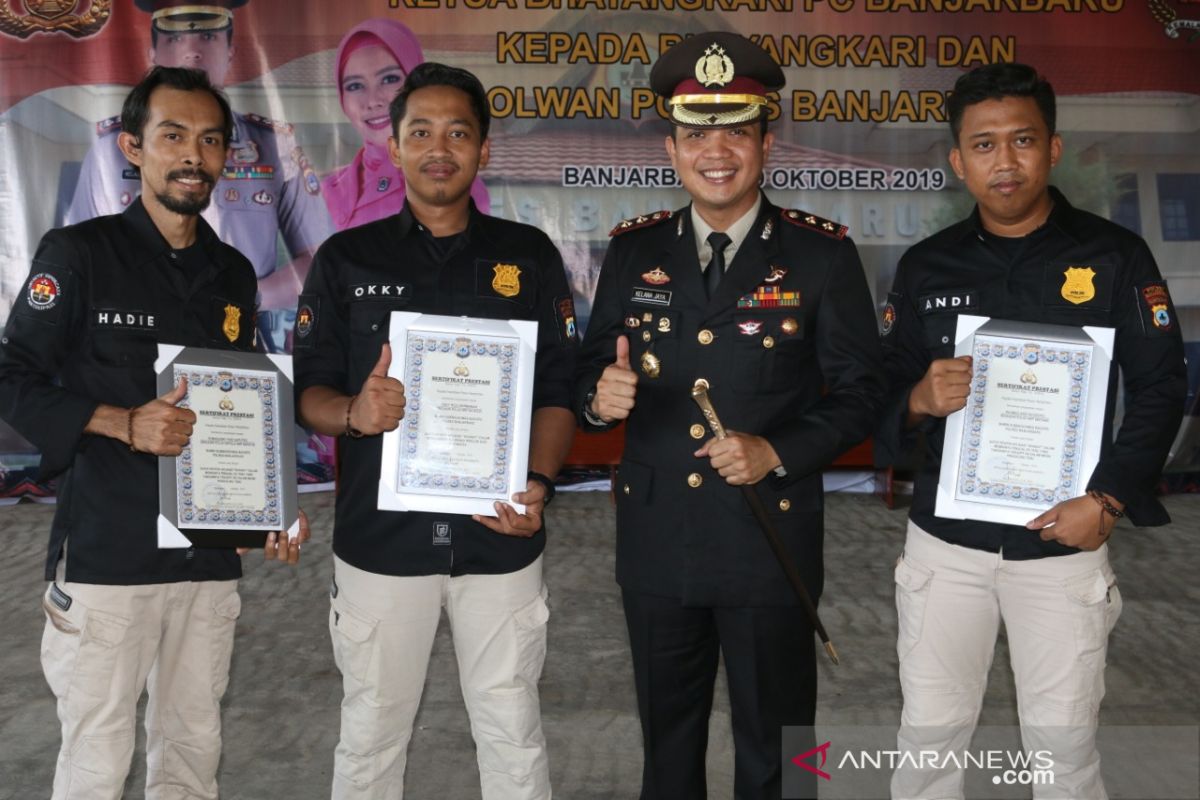 Respon cepat Siharat puluhan polisi dapat penghargaan