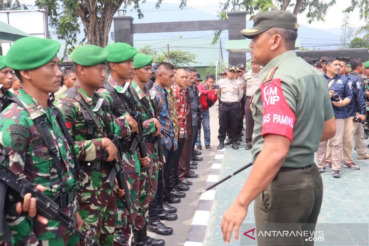 TNI-Polri siap amankan kunjungan Presiden di Sulteng