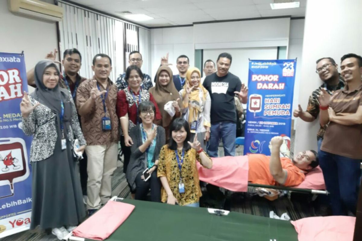 Peringati Hari Sumpah Pemuda, XL Axiata gelar donor darah