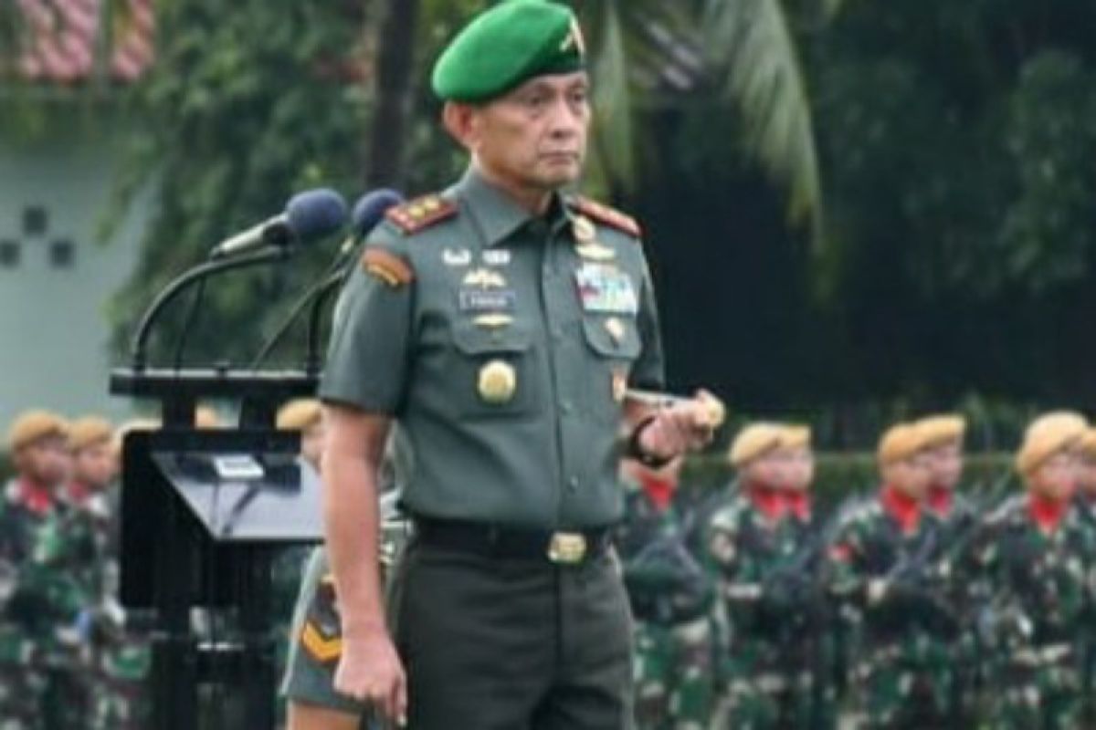 450 tentara penjaga perbatasan Indonesia-Malaysia dilepas dari Dumai