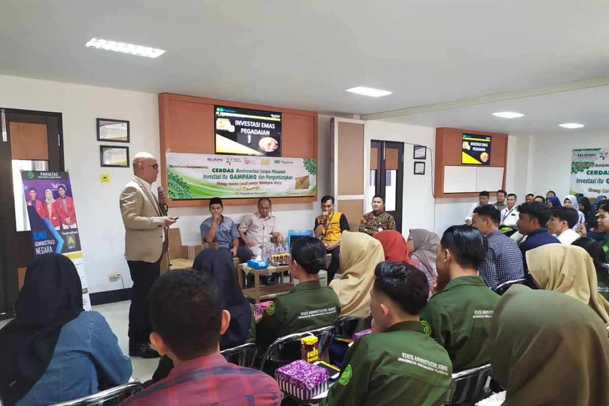 Pegadaian Kalselteng adakan kuliah lapangan di Fisipol UM Palangka Raya