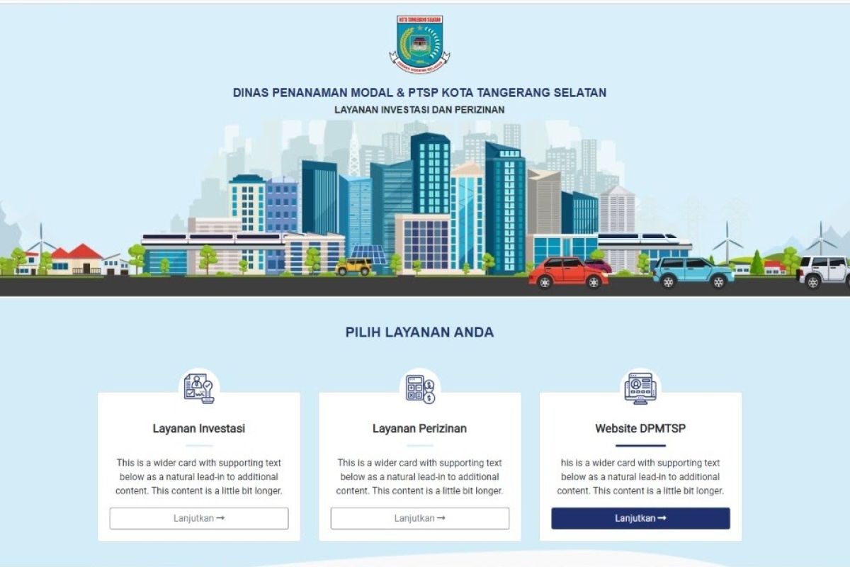 DPMPTSP Tangsel jaring investor  melalui aplikasi Tangsel Virtual Consulting For Bussines