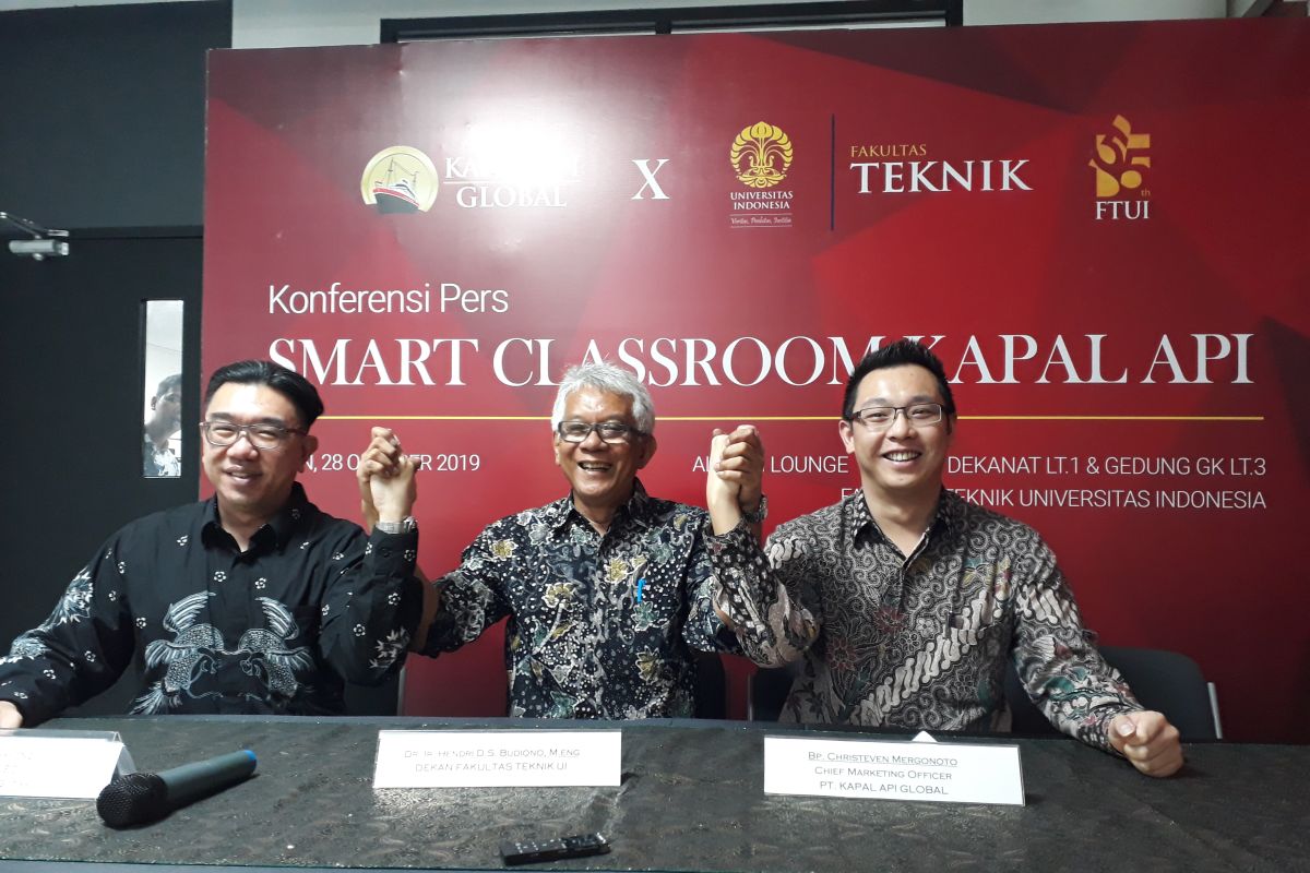 FTUI - PT Kapal Api Global siapkan ruangan kelas pintar