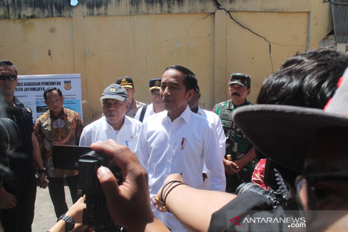 Presiden Jokowi harap jalan trans Jayapura-Wamena dibuka