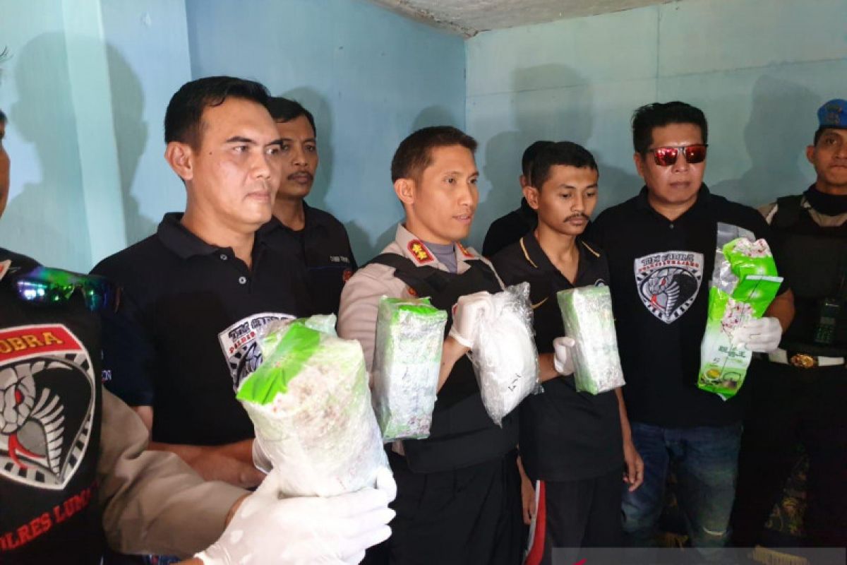 Polres Lumajang sita 5 kilogram sabu-sabu dari jaringan narkoba Madura