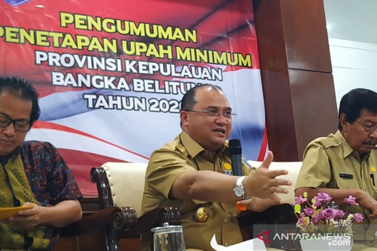 Gubernur Kepulauan Babel minta perusahaan bayar BPJS Kesehatan dan BPJS-TK