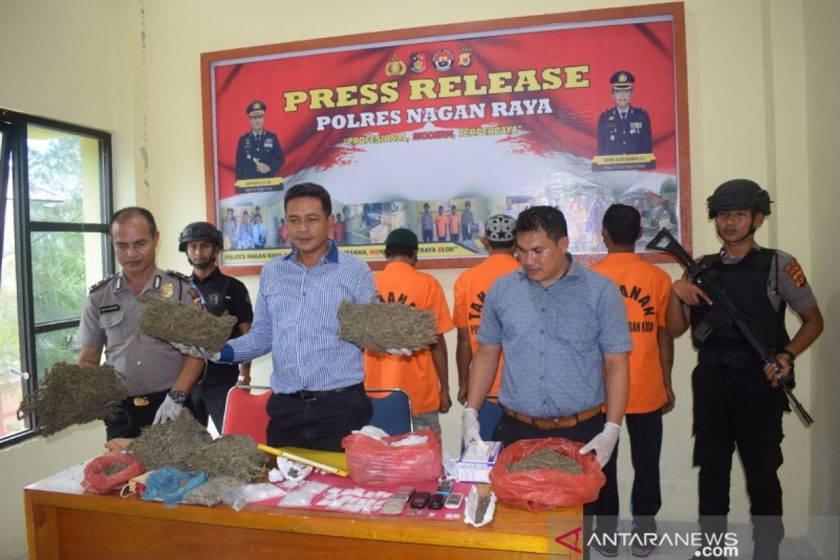 Polisi ringkus sejumlah pengedar narkoba di Nagan Raya