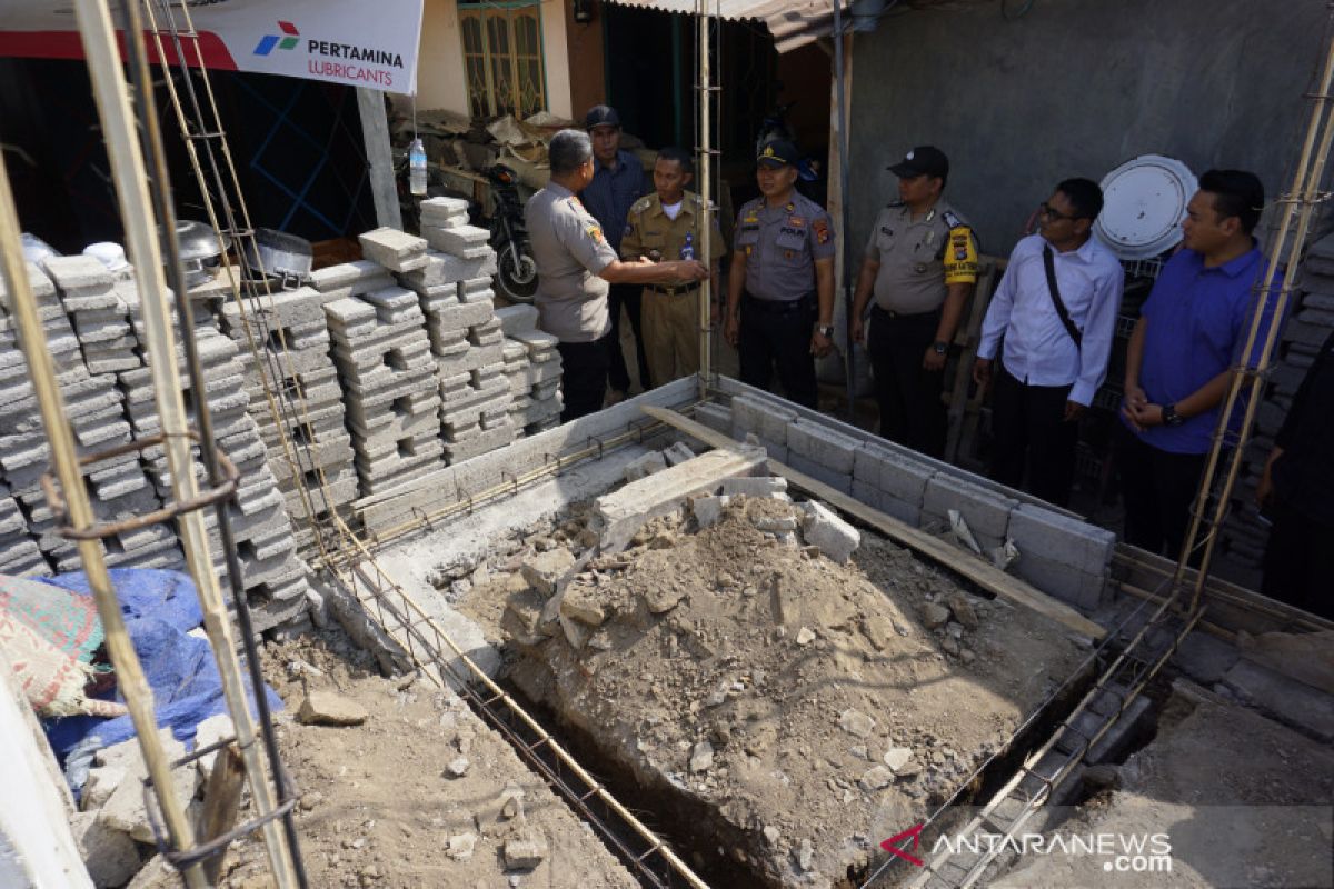 Polres Mataram memantau laporan masyarakat terkait penyelewengan dana rehabilitasi gempa
