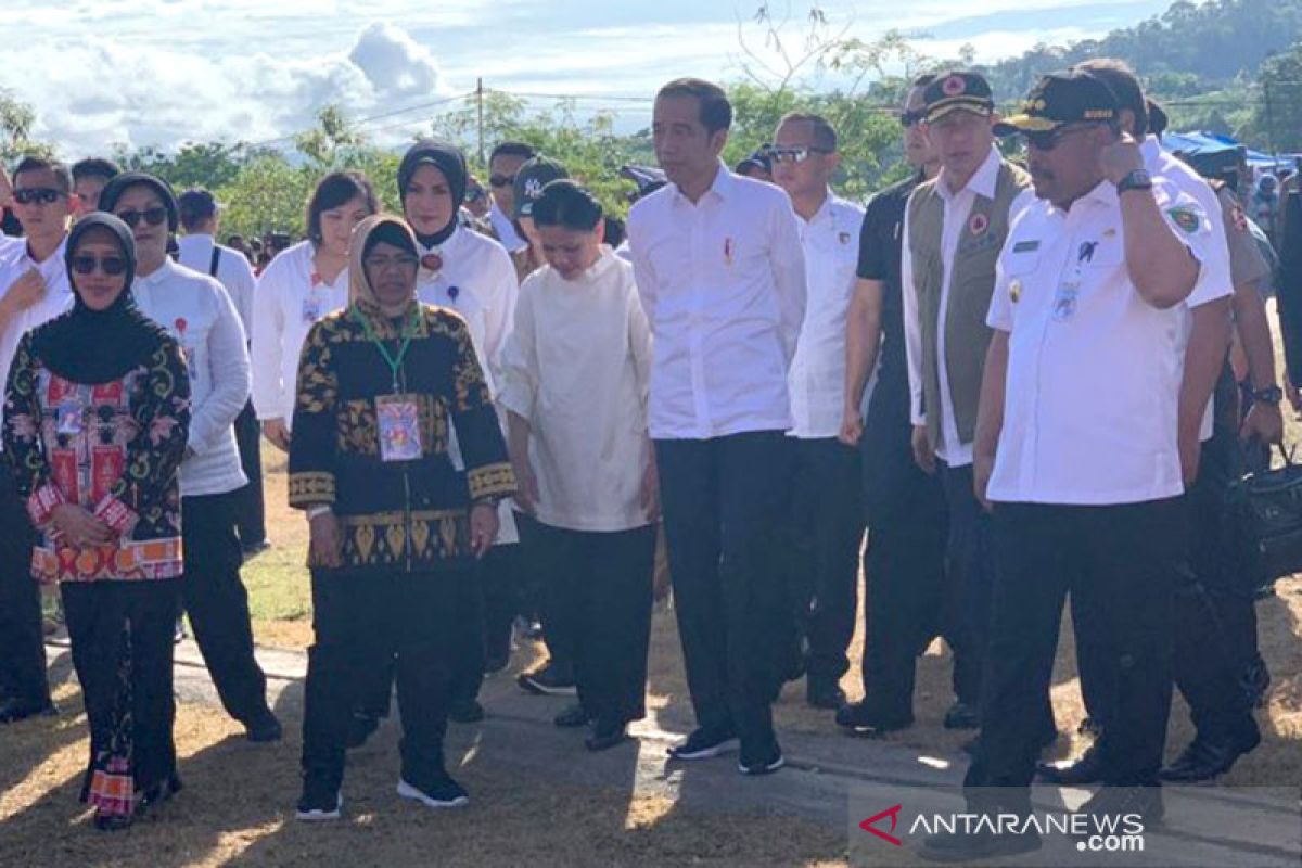 Presiden minta konsep rumah tahan gempa NTB diterapkan di Ambon