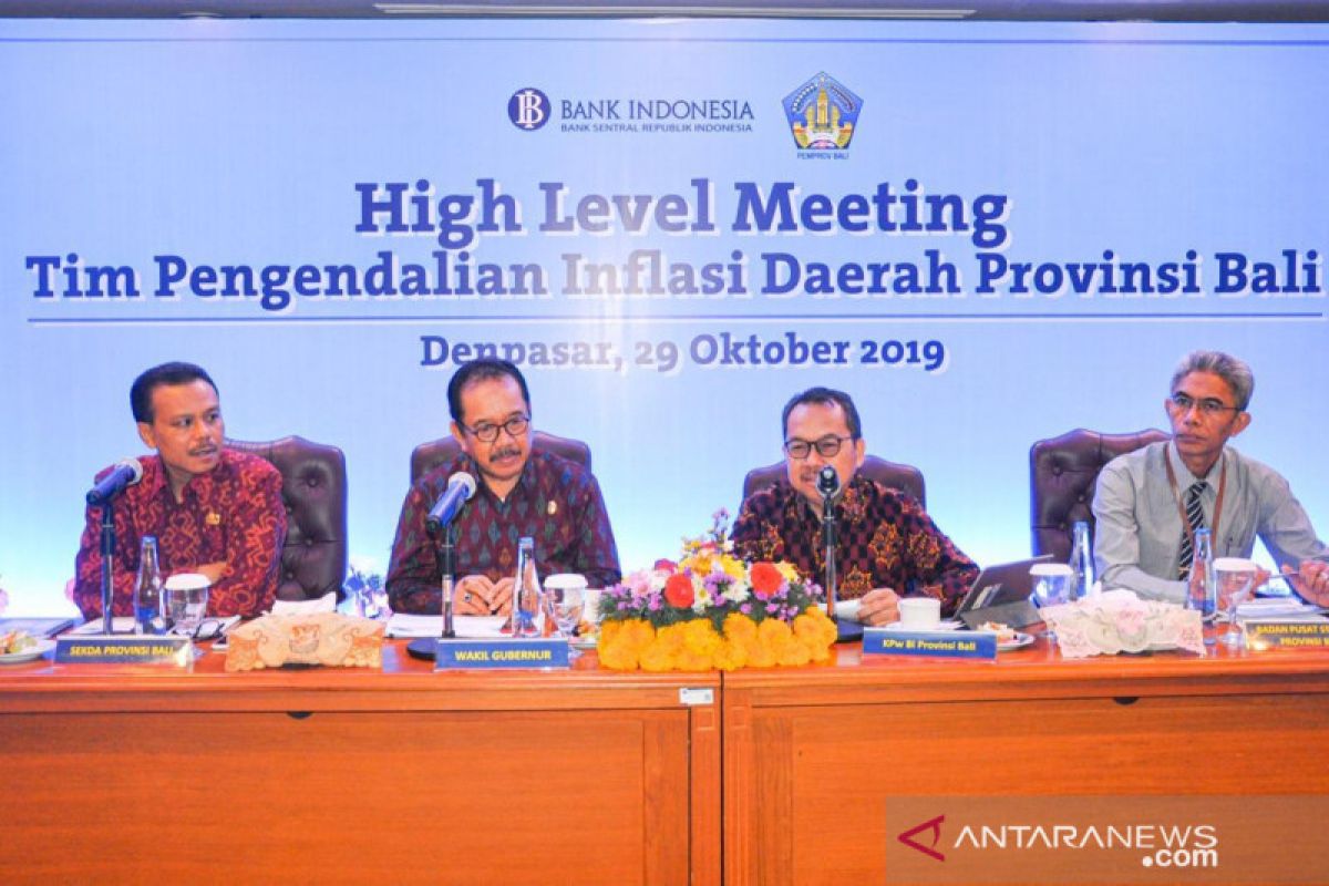 BI proyeksikan  hingga akhir tahun  inflasi di Bali  lebih rendah