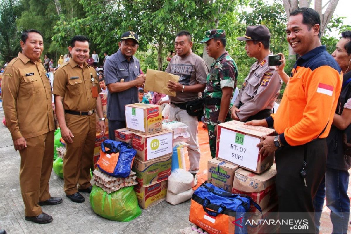 Korban kerusuhan Penajam terima bantuan Rp5,5 juta