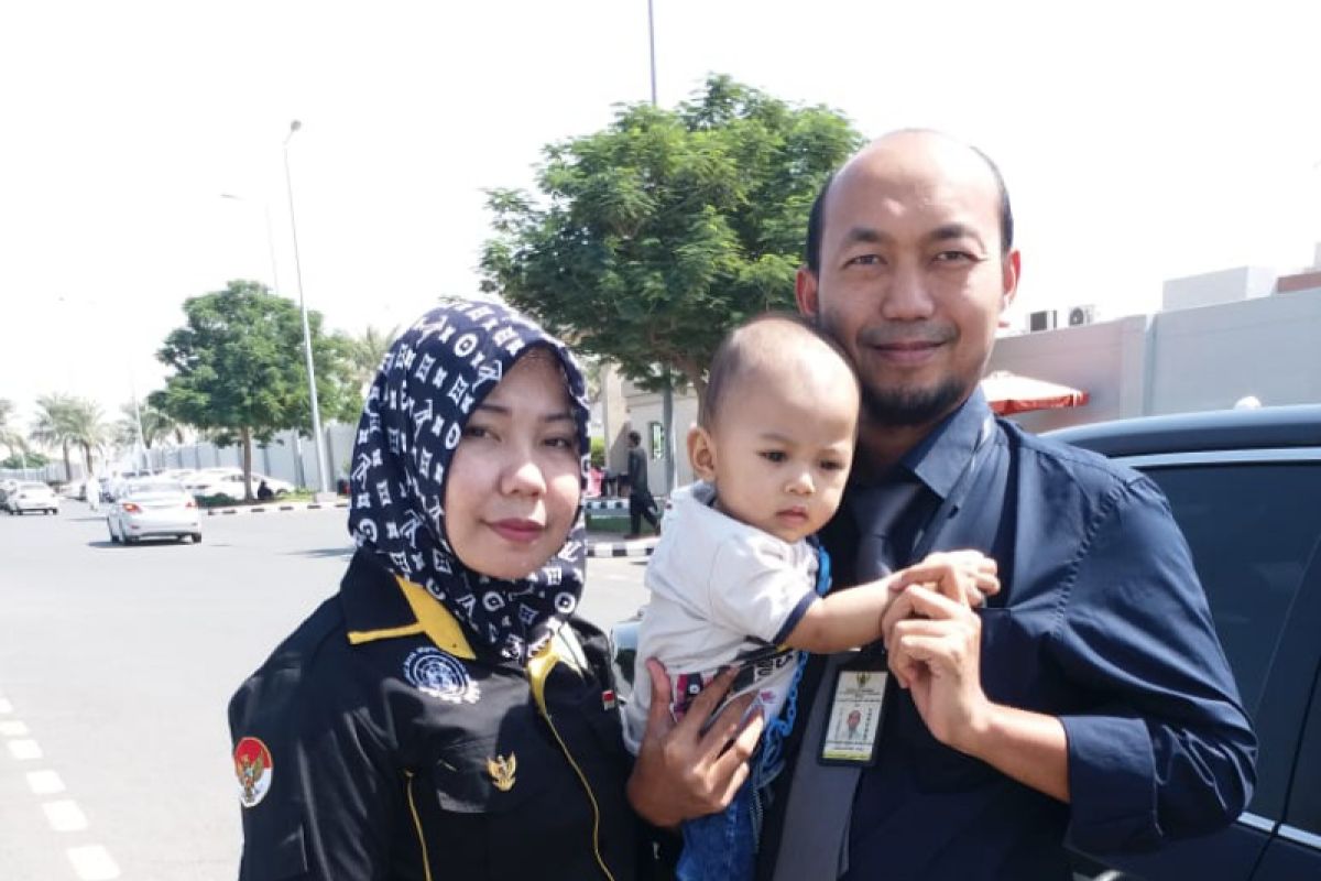TKW Sampang di Arab Saudi bertemu bayinya setelah 12 hari terpisah