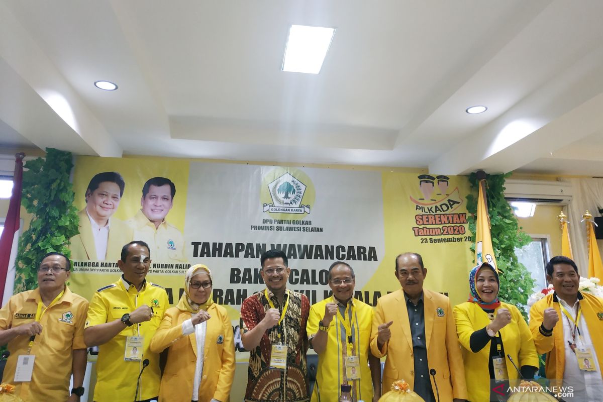 Adik Menteri Pertanian jalani tes wawancara di Golkar Sulsel