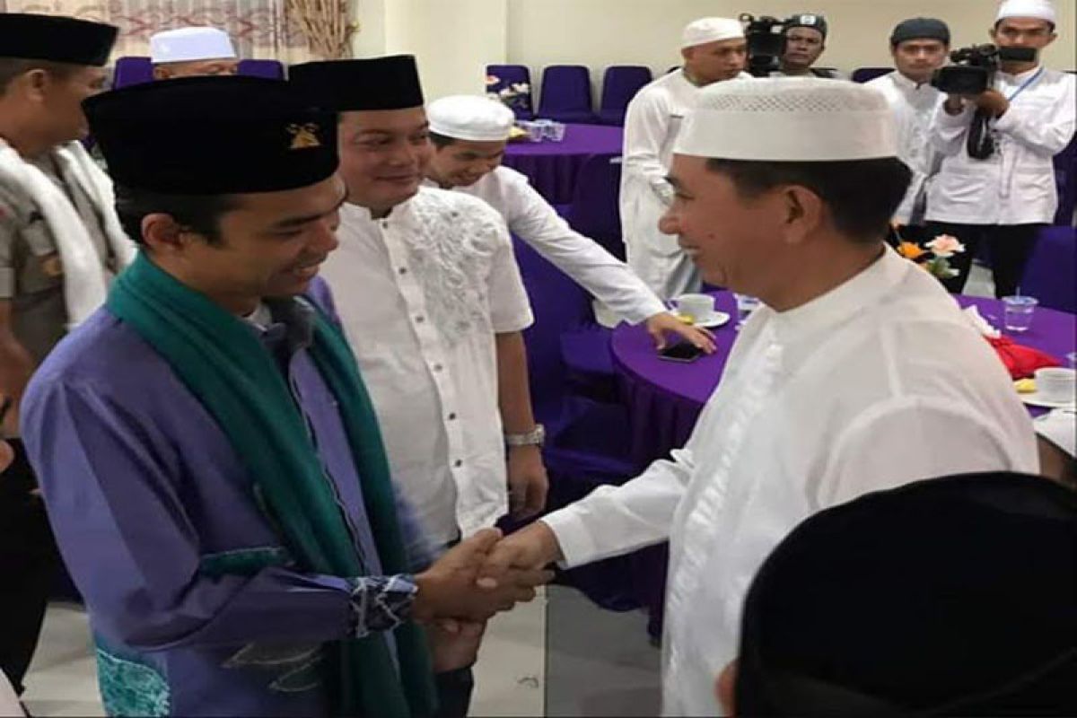 Koyem hadiri tabligh akbar UAS di Amuntai