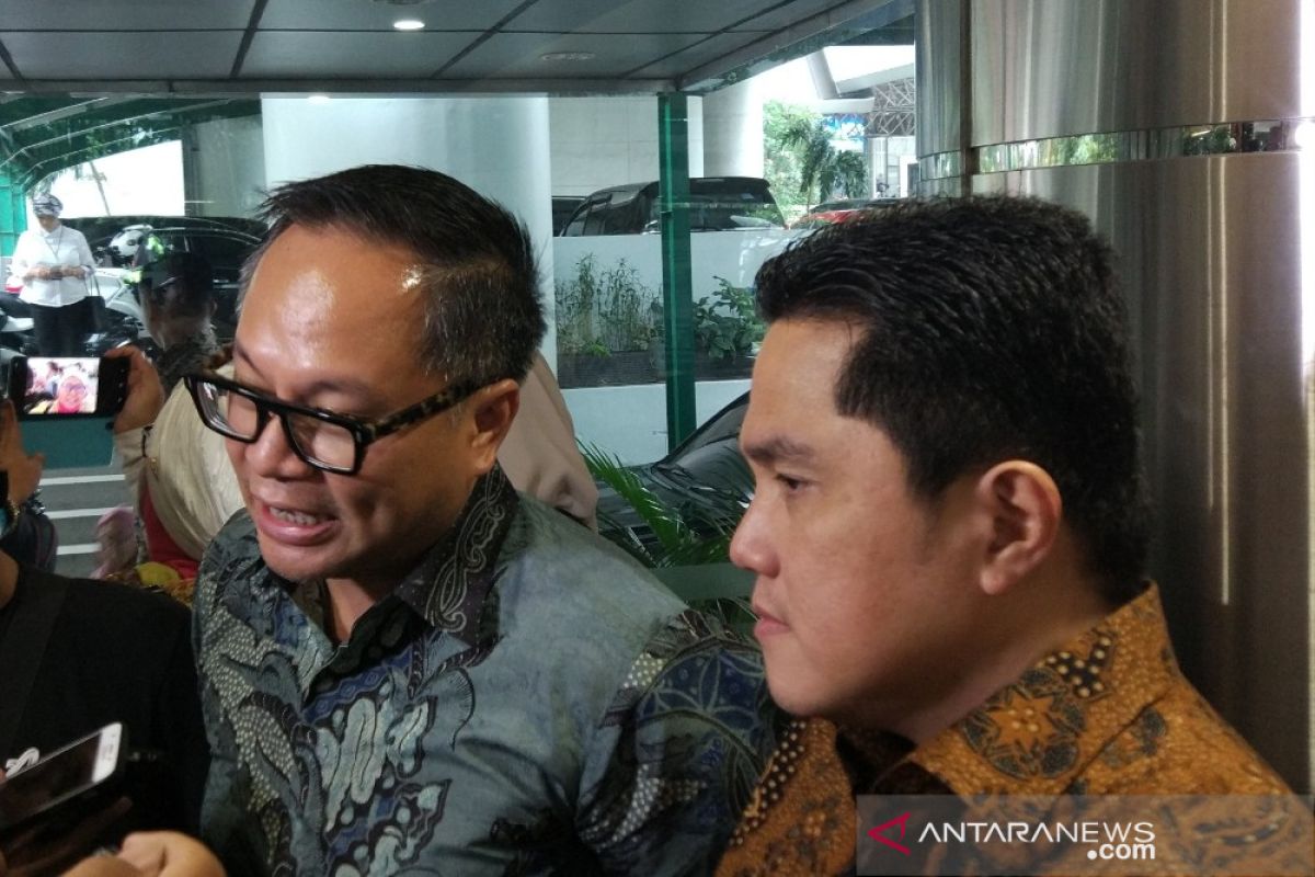 Menteri BUMN Erick Thohir tetapkan pembagian tugas Wakil Menteri