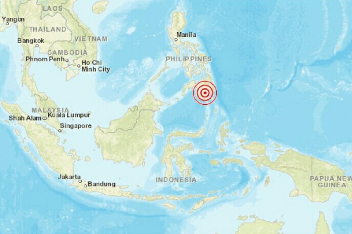 Sulut tidak terdampak gempa magnitudo 6,7 di Mindanao-Filipina