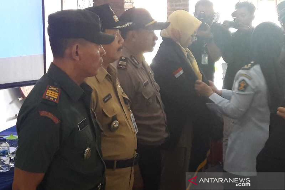 Awasi keberadaan orang asing, Tim Pora Kabupaten Temanggung dikukuhkan